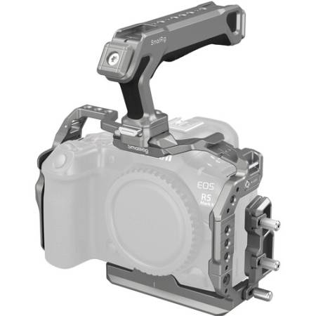 SmallRig 5029 - zestaw, klatka operatorska do Canon EOS R5 II, mocowanie HawkLock QR, uchwyt górny_1